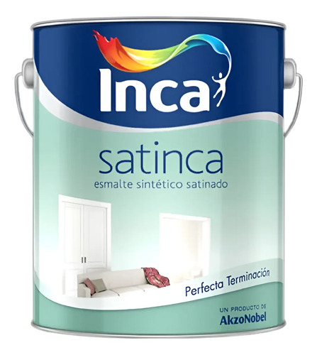 Pintura Esmalte S. Satinado Blanco O Negro 1l
