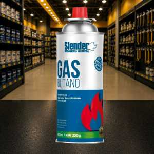 Lata De Gas Butano P/soplete Camping 450ml Slender