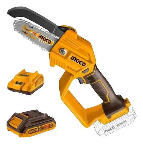 Motosierra 5'' Ingco Cgsli20581 + 1 Baterías Y Cargador - Imagen 2