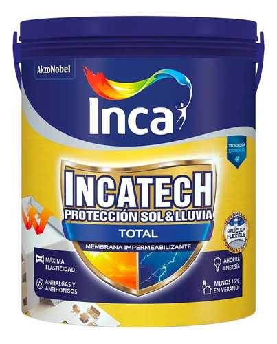 Membrana Liquida Incatech Total Inca 100% Impermeable 4kg - Imagen 3