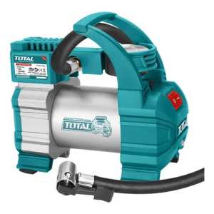 Inflador Total 12v Para Autos Vehículos Con Manómetro 140psi