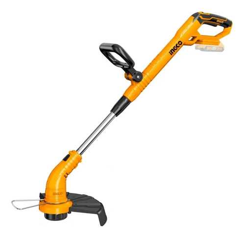 Bordeadora Bat Extensible Mango Regulable Ingco Cgtli200 Color Amarillo Anaranjado