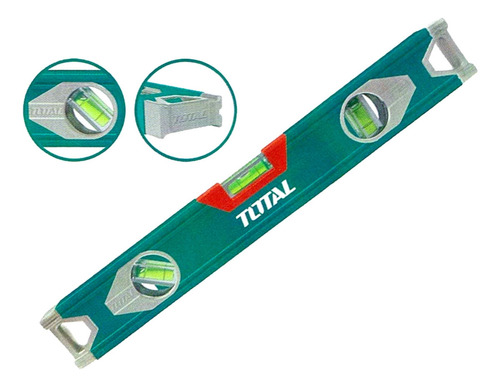 Nivel De Aluminio 32 Pulgadas 80cm Total (3 Aguas) Tmt28016 - Imagen 6
