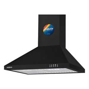 Campana Extractora 60cm Enxuta Cnenx116 Negra 190w 750m³/h 3 Velocidades Negro