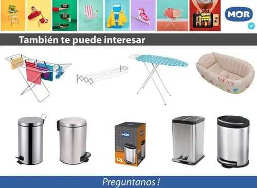 Tendedero De Pared Plegable Mor 100cm De Aluminio - Imagen 3