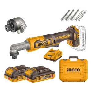 Atornillador Angular 80nm 20v Acces + Valija Ingco Cairli208
