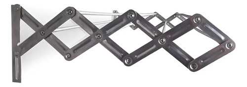 Tendedero De Pared Plegable Mor 100cm De Aluminio - Imagen 2