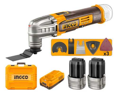 Herramienta Multifuncion A Bateria 16v Ingco Cmli16222