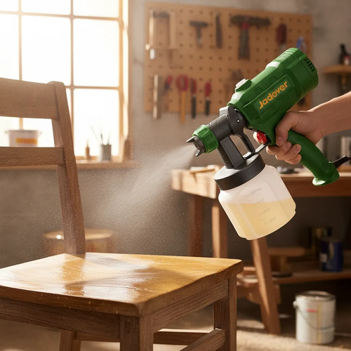 Pistola Eléctrica Para Pintar Jadever 450w Pulverizador - Imagen 4