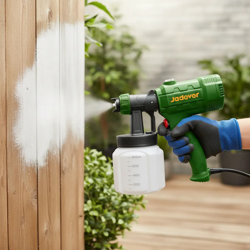 Pistola Eléctrica Para Pintar Jadever 450w Pulverizador - Imagen 3
