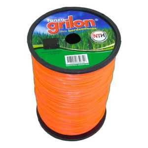 Tanza Grilon Cuadrada De 2 Mm X 230 M Para Bordeadoras