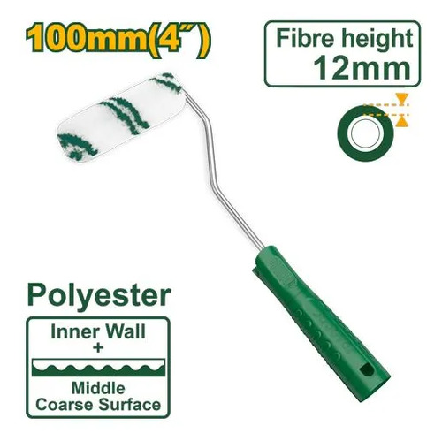 Mini Rodillo De Pintar Poliéster 10cm 12mm Pelo - Imagen 2