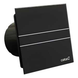 Extractor Cata Para Baño Negro E-120 G Silencioso 12cm