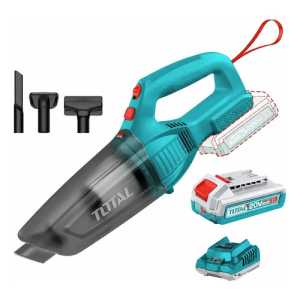 Aspiradora Auto Hogar Total 20v 2 Batería Y Accesorios