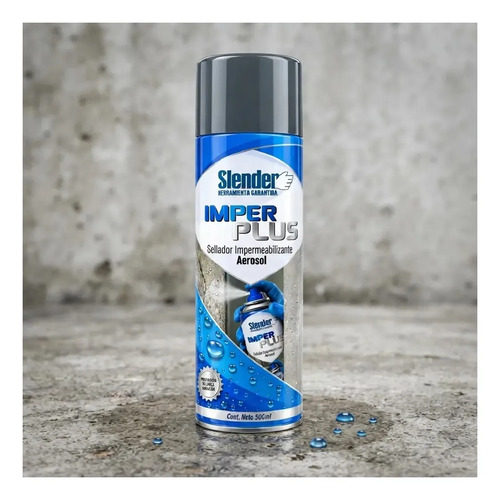 Sellador Impermeabilizante Gris 500 Ml Slender - Imagen 2
