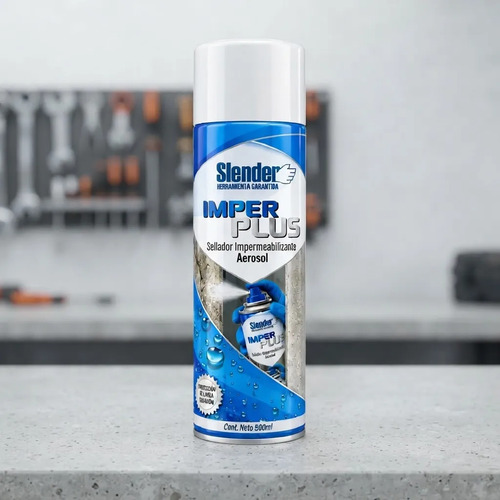 Sellador Impermeabilizante Blanco 500 Ml Slender - Imagen 2
