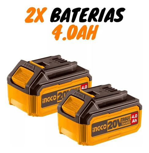 Llave De Impacto A Bateria 850nm 20v P20s C 2bat+carg+valija - Imagen 4