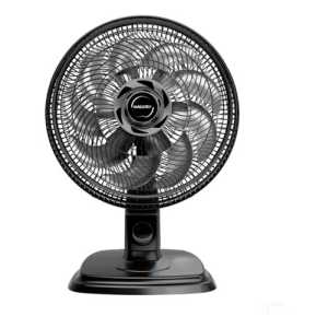 Ventilador De Mesa - Pared Mallory Egeo 15 Aspas 140w Negro
