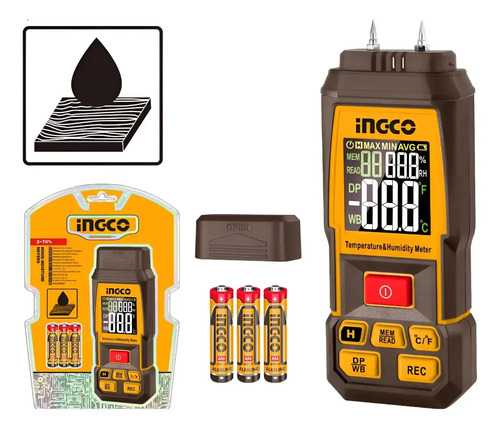 Medidor De Humedad En Madera Ingco Hetwm031